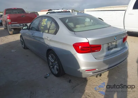 2016 BMW 328I из США, поврежденный, VIN WBA8E9C55GK646341